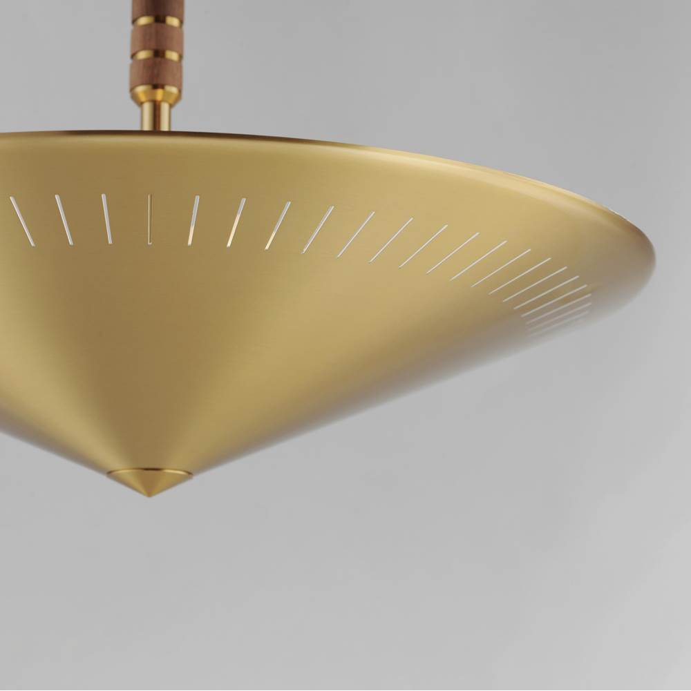 Maxim Lighting 11434NAB Natural Aged Brass Helsinki 16'' Pendant Image 3