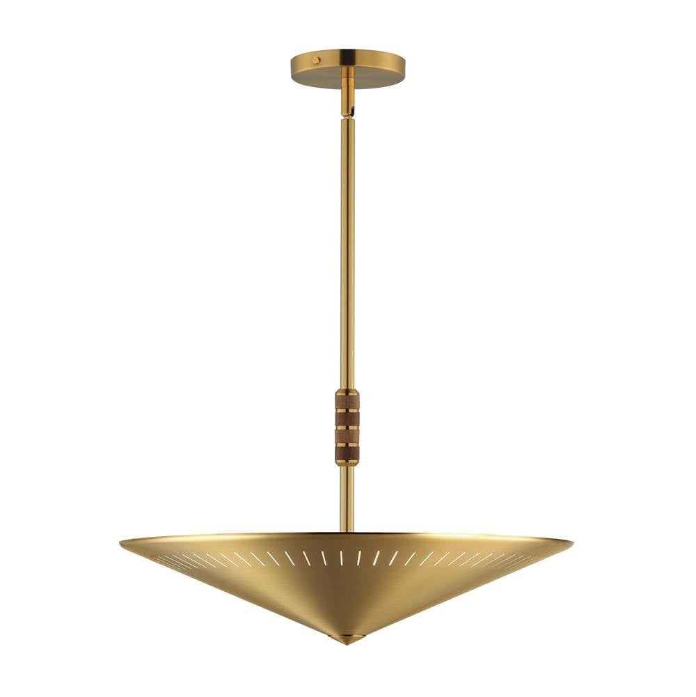 Maxim Lighting 11436NAB Natural Aged Brass Helsinki 20'' Pendant Image 1