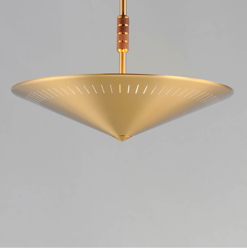 Maxim Lighting 11436NAB Natural Aged Brass Helsinki 20'' Pendant Image 4
