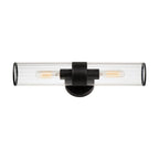 Maxim Lighting 11472CRBK Black Crosby 2-light Wall Sconce Image 1