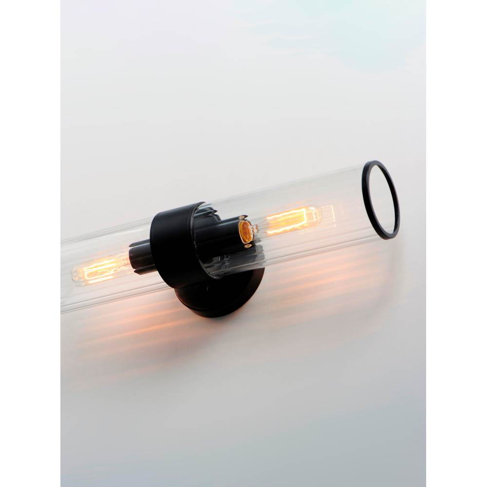 Maxim Lighting 11472CRBK Black Crosby 2-light Wall Sconce Image 2