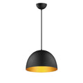Maxim Lighting 11484BKGLD Black,Gold Tova 14'' Pendant Image 1