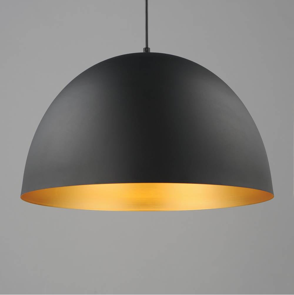 Maxim Lighting 11486BKGLD Black,Gold Tova 20'' Pendant Image 2