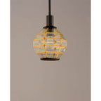 Maxim Lighting 11541BKBUB Black,Burnished Brass Heirloom 1-light Mini Pendant Image 3