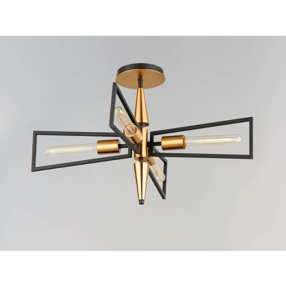 Maxim Lighting Wings 4-light Flush Mount