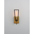 Maxim Lighting 11651BKSBR  Wings 1-light Wall Sconce Image 3