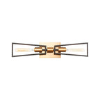 Maxim Lighting 11652BKSBR  Wings 2-light Wall Sconce Image 1