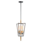 Maxim Lighting 11654BKSBR  Wings 4-light Pendant Image 1