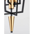 Maxim Lighting 11654BKSBR  Wings 4-light Pendant Image 2