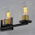 Maxim Lighting 11844CDABBK Antique Brass,Black Sleek 4-light Bath Vanity Image 4
