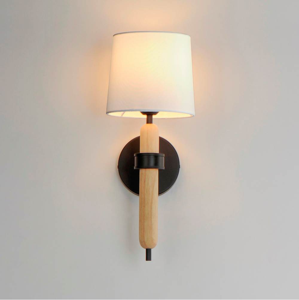 Maxim Lighting 11861OFNWD Natural Wood Bozeman 1-light Sconce Image 4