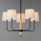 Maxim Lighting 11865OFNWD Natural Wood Bozeman 5-light Chandelier Image 4
