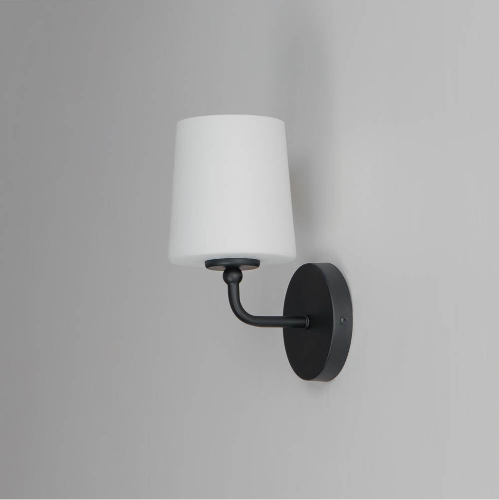 Maxim Lighting 12091SWBK Black Bristol 1-light Sconce Image 2