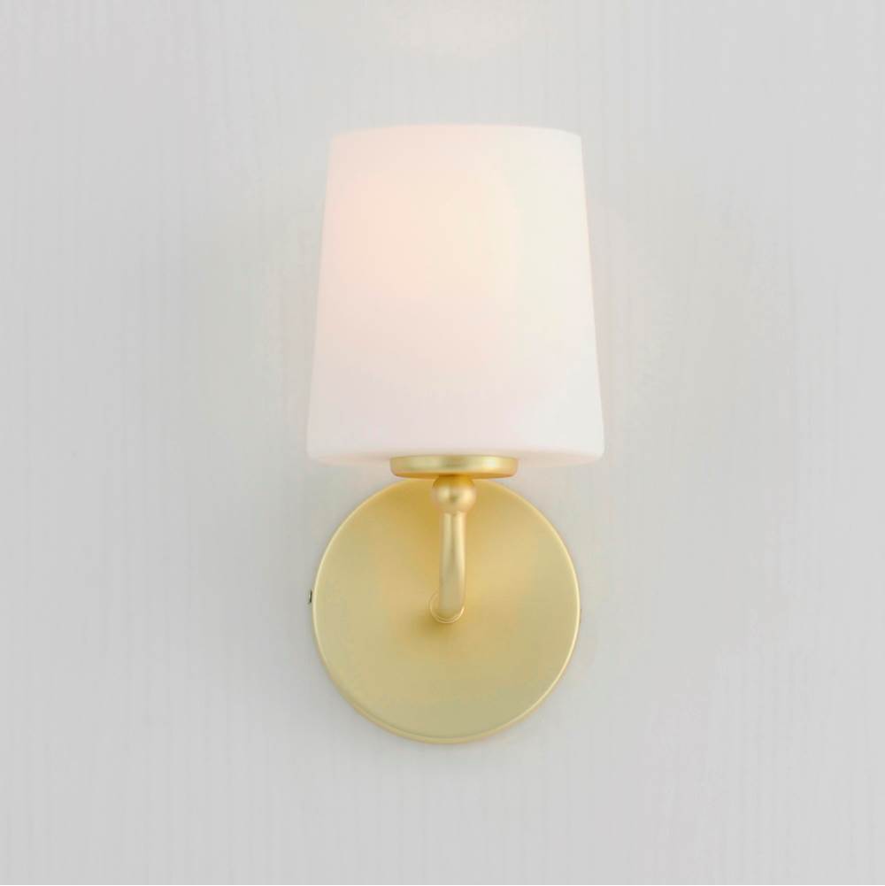 Maxim Lighting 12091SWSBR Satin Brass Bristol 1-light Sconce Image 3