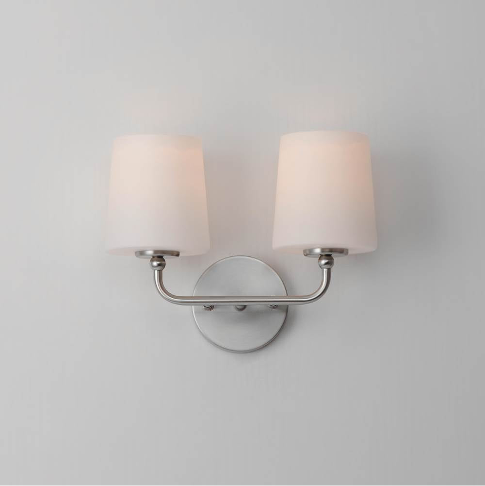 Maxim Lighting 12092SWSN Satin Nickel Bristol 2-light Sconce Image 3