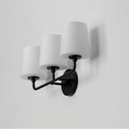Maxim Lighting 12093SWBK Black Bristol 3-light Bath Vanity Image 2