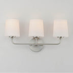 Maxim Lighting 12093SWSN Satin Nickel Bristol 3-light Bath Vanity Image 3