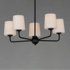 Maxim Lighting 12095SWAR Anthracite Bristol 5-light Chandelier Image 3