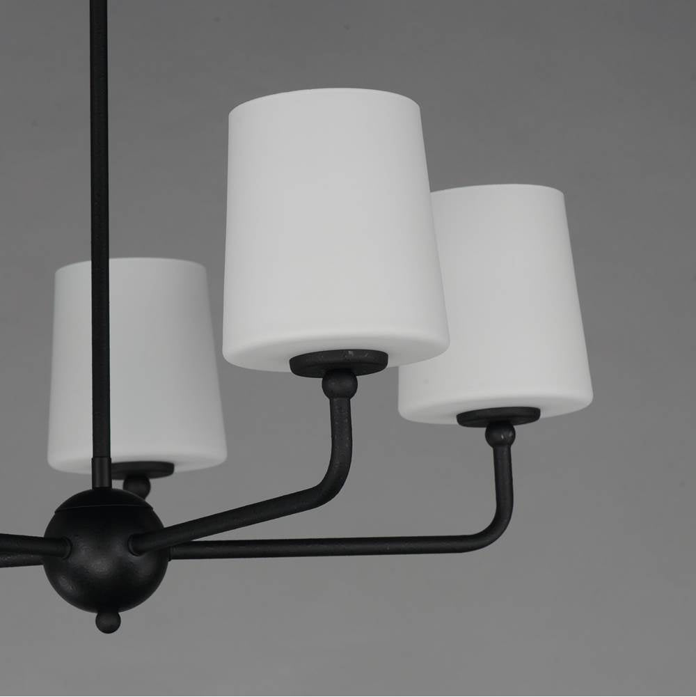 Maxim Lighting 12095SWAR Anthracite Bristol 5-light Chandelier Image 2