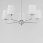 Maxim Lighting 12095SWSN Satin Nickel Bristol 5-light Chandelier Image 2