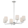 Maxim Lighting 12096SWSN Satin Nickel Bristol 6-light Chandelier Image 1