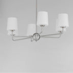 Maxim Lighting 12096SWSN Satin Nickel Bristol 6-light Chandelier Image 3