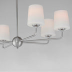 Maxim Lighting 12096SWSN Satin Nickel Bristol 6-light Chandelier Image 2