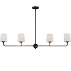 Maxim Lighting 12097SWAR Anthracite Bristol 4-light Linear Chandelier Image 1