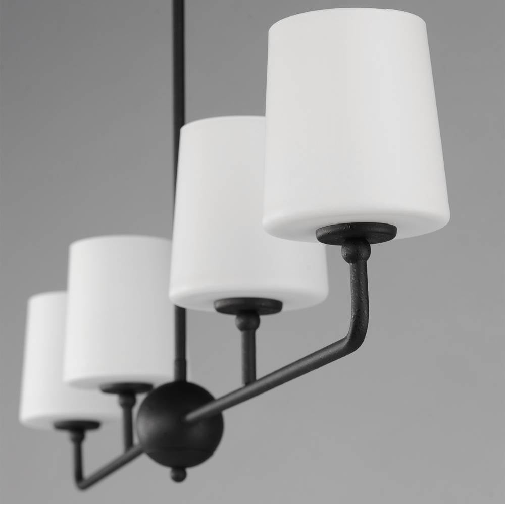 Maxim Lighting 12097SWAR Anthracite Bristol 4-light Linear Chandelier Image 3
