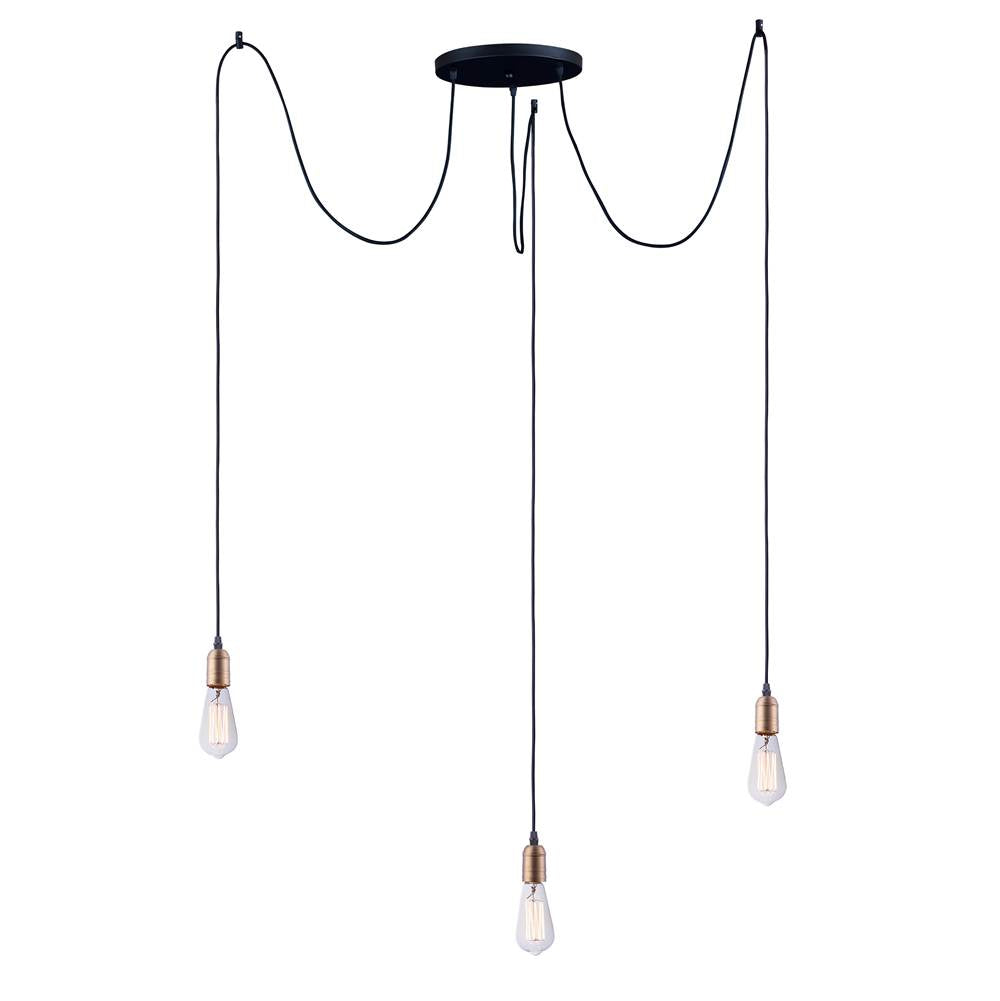 Maxim Lighting Early Electric Early Electric 3-light Pendant