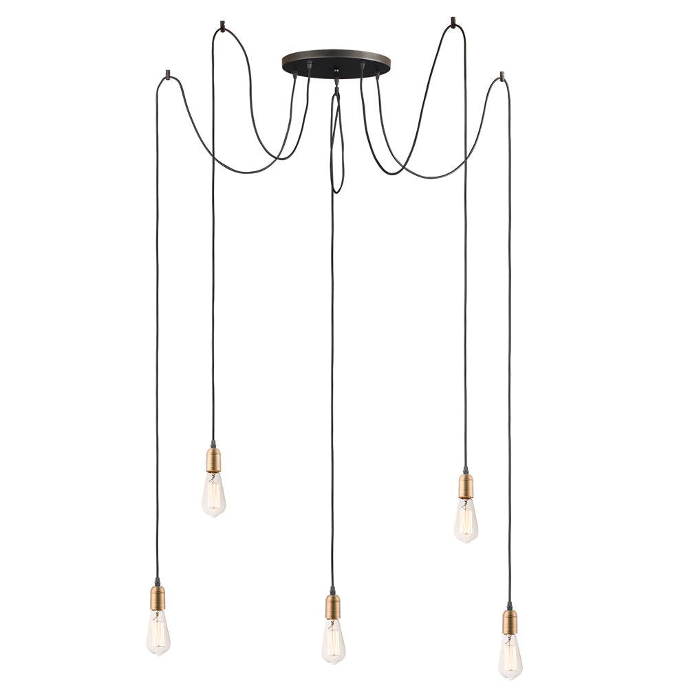 Maxim Lighting Early Electric Early Electric 5-light Pendant
