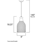 Maxim Lighting 12163GL Gold Leaf Plumette 3-light Pendant Image 2