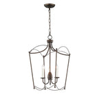 Maxim Lighting 12163CHB Chestnut Bronze Plumette 3-light Pendant Image 1