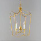 Maxim Lighting 12163GL Gold Leaf Plumette 3-light Pendant Image 4