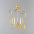 Maxim Lighting 12163GL Gold Leaf Plumette 3-light Pendant Image 3