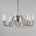 Maxim Lighting 12168CHB Chestnut Bronze Plumette 8-light Chandelier Image 3