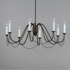 Maxim Lighting 12168CHB Chestnut Bronze Plumette 8-light Chandelier Image 2