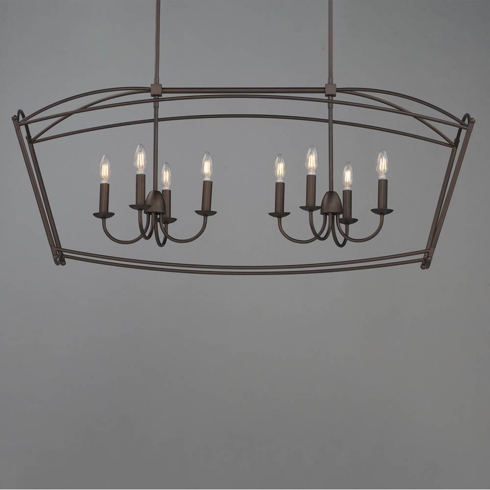 Maxim Lighting Plumette 8-light Linear Pendant