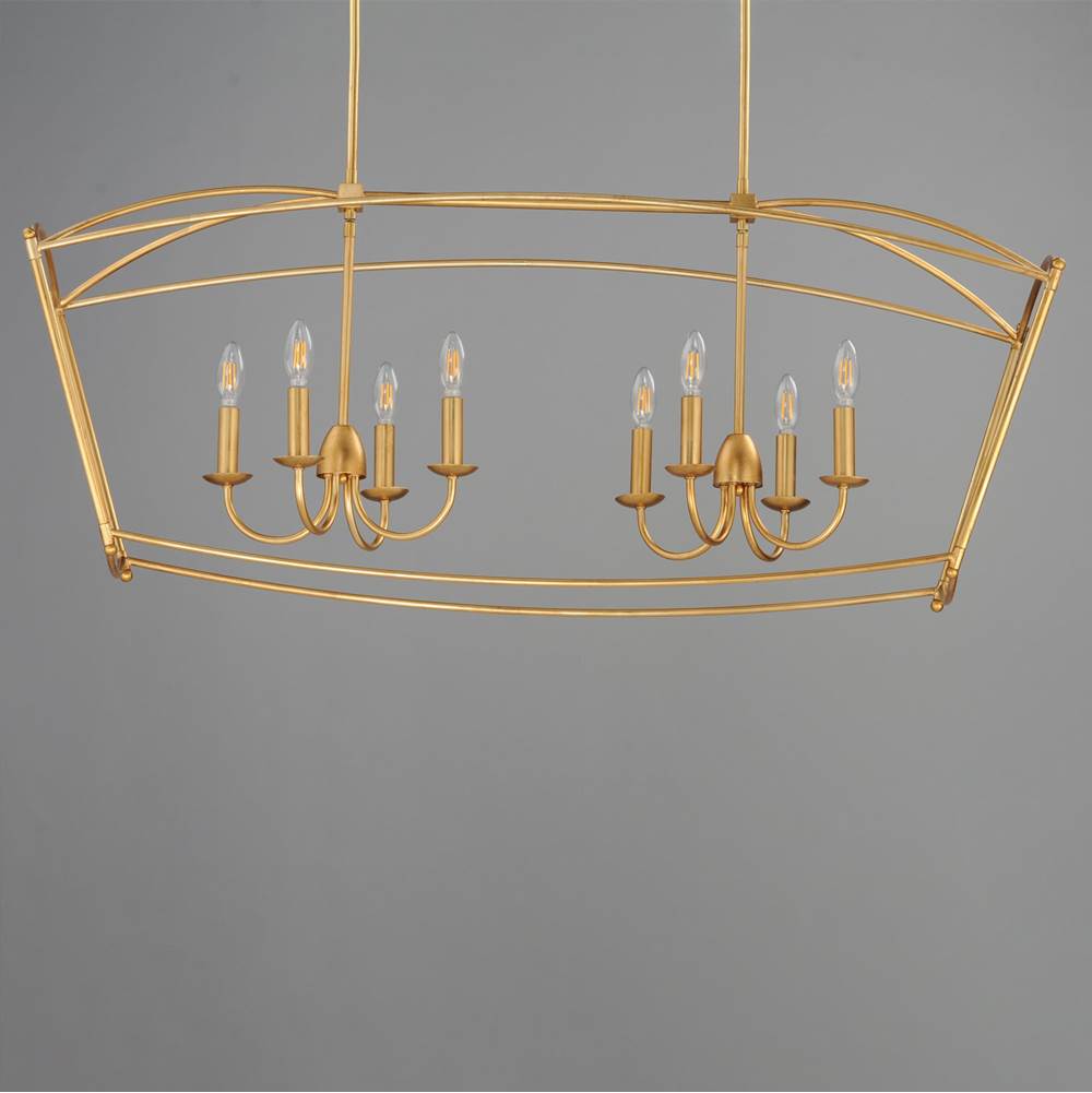 Maxim Lighting Plumette 8-light Linear Pendant