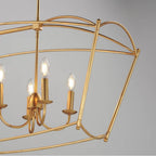 Maxim Lighting 12169GL Gold Leaf Plumette 8-light Linear Pendant Image 2
