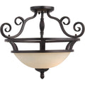 Maxim Lighting Manor 2-light Semi-flush Mount
