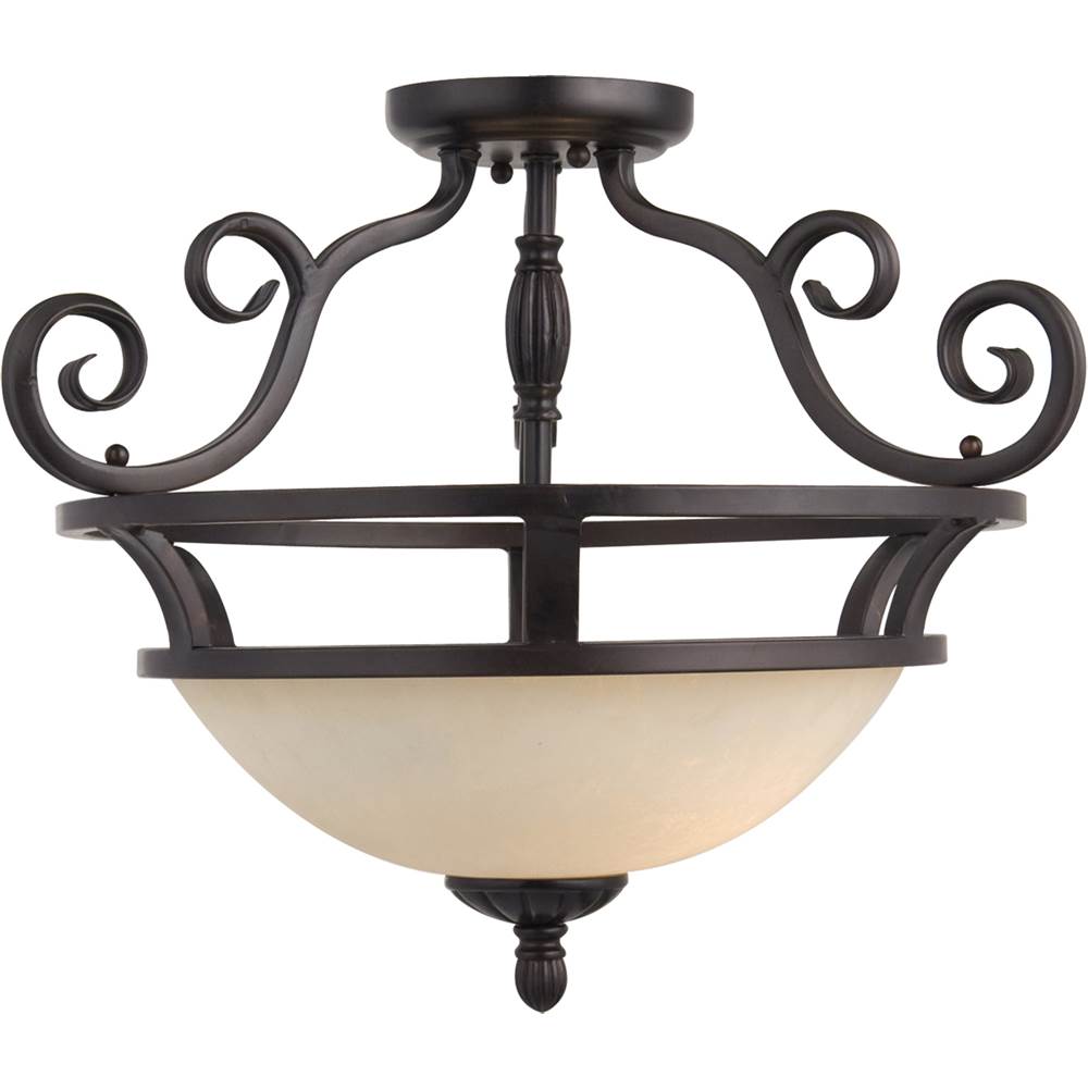 Maxim Lighting Manor 2-light Semi-flush Mount