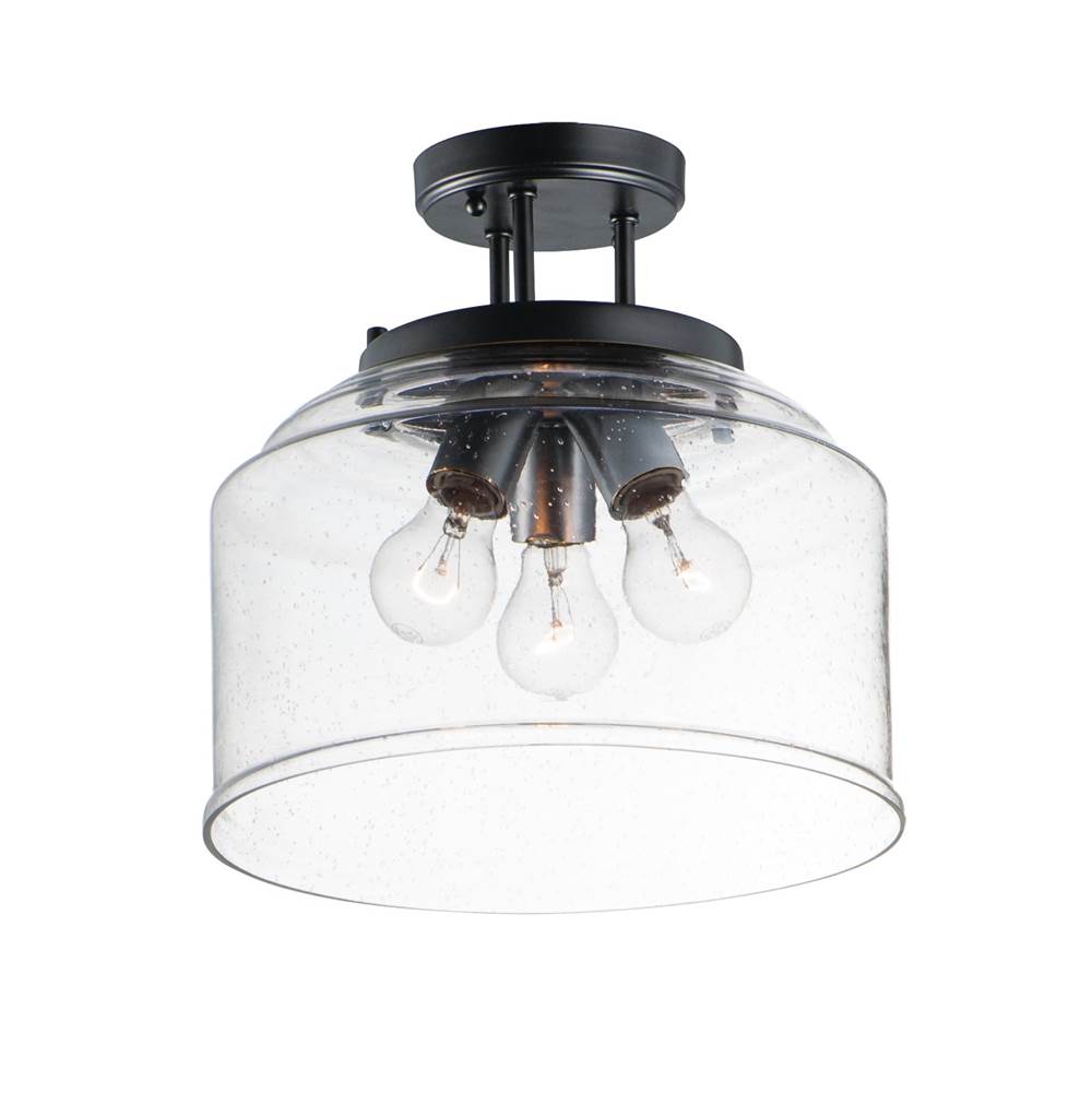Maxim Lighting Acadia 3-light Semi-flush Mount