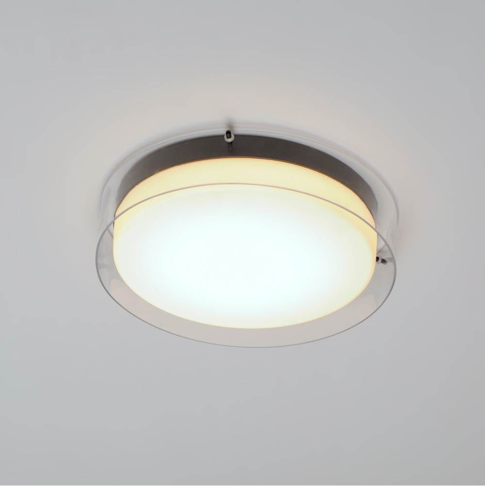 Maxim Lighting 12286CLSWBK Black Duo 20'' Round Led Flush Mount Image 3