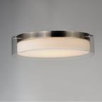 Maxim Lighting 12286CLSWSN Satin Nickel Duo 20'' Round Led Flush Mount Image 3