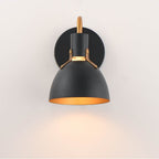 Maxim Lighting 12341BKAB Black,Antique Brass Dusk 1-light Wall Sconce Image 3