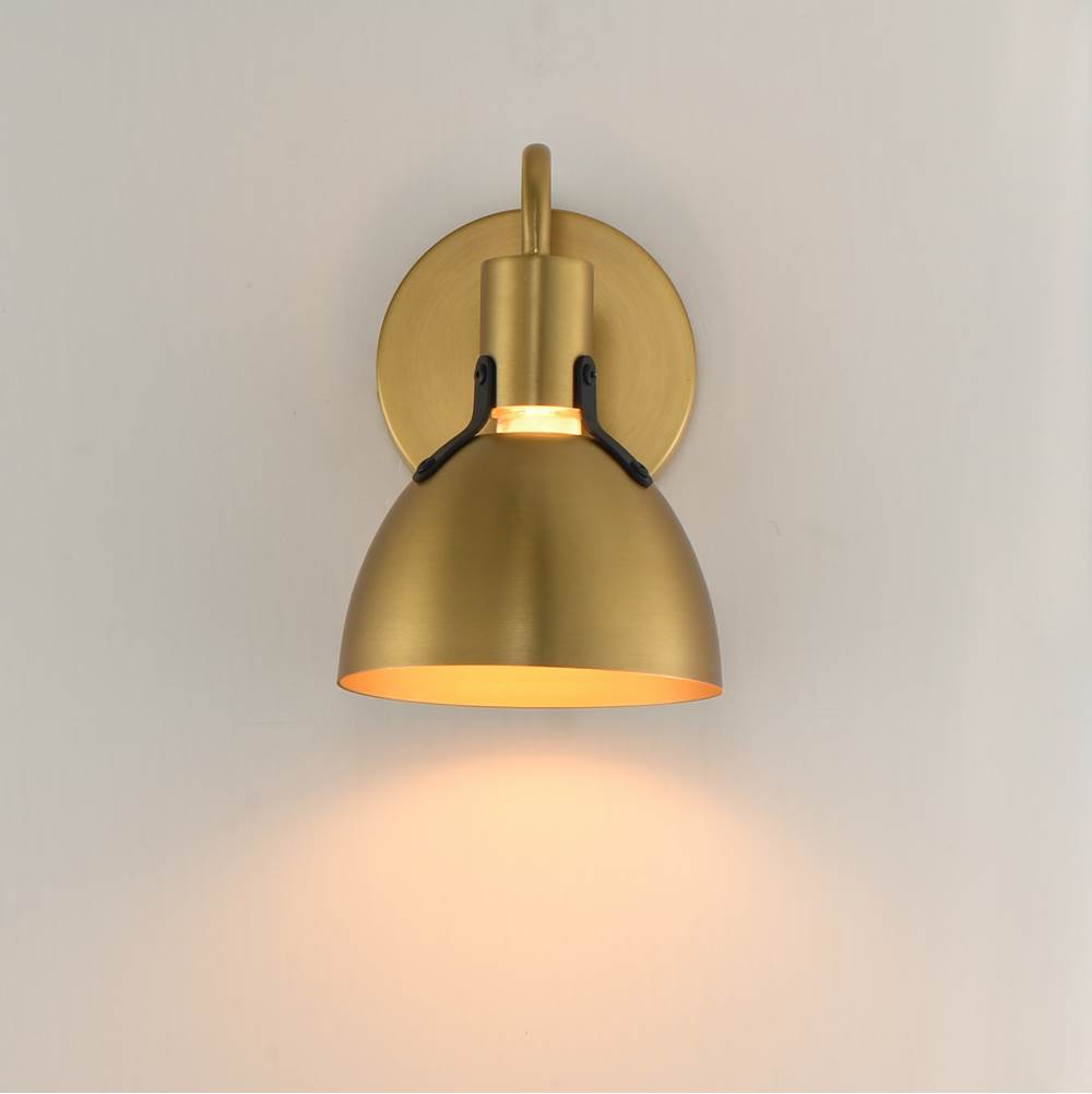 Maxim Lighting 12341SBR Satin Brass Dusk 1-light Wall Sconce Image 3