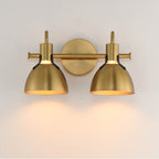 Maxim Lighting 12342SBR Satin Brass Dusk 2-light Wall Sconce Image 3