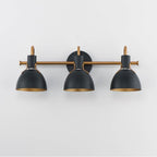 Maxim Lighting 12343BKAB Black,Antique Brass Dusk 3-light Wall Sconce Image 3