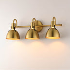 Maxim Lighting 12343SBR Satin Brass Dusk 3-light Wall Sconce Image 2